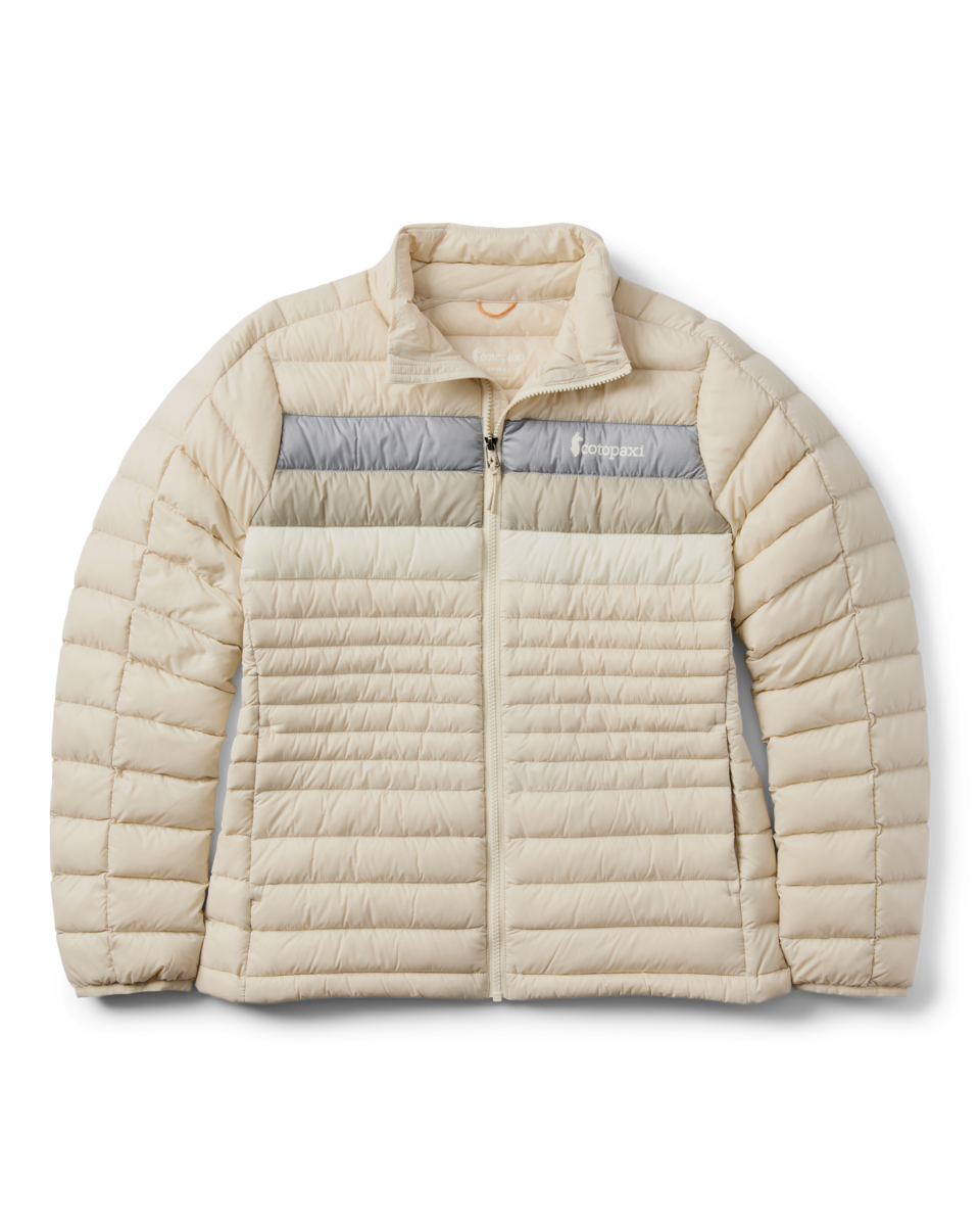 Fuego Down Jacket - Women's, Cream Stripes