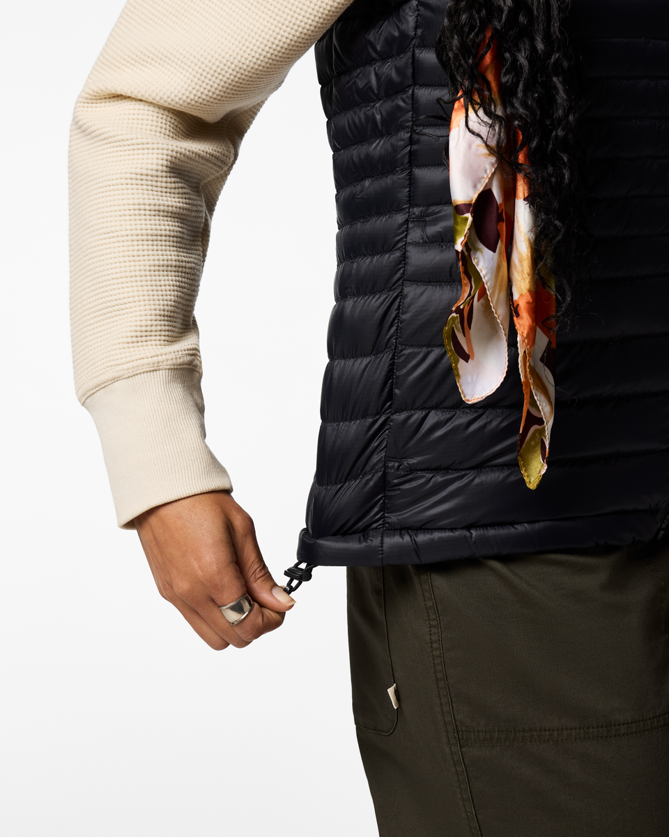 Fuego Down Vest - Women's, Cotopaxi Black, Model Kalu