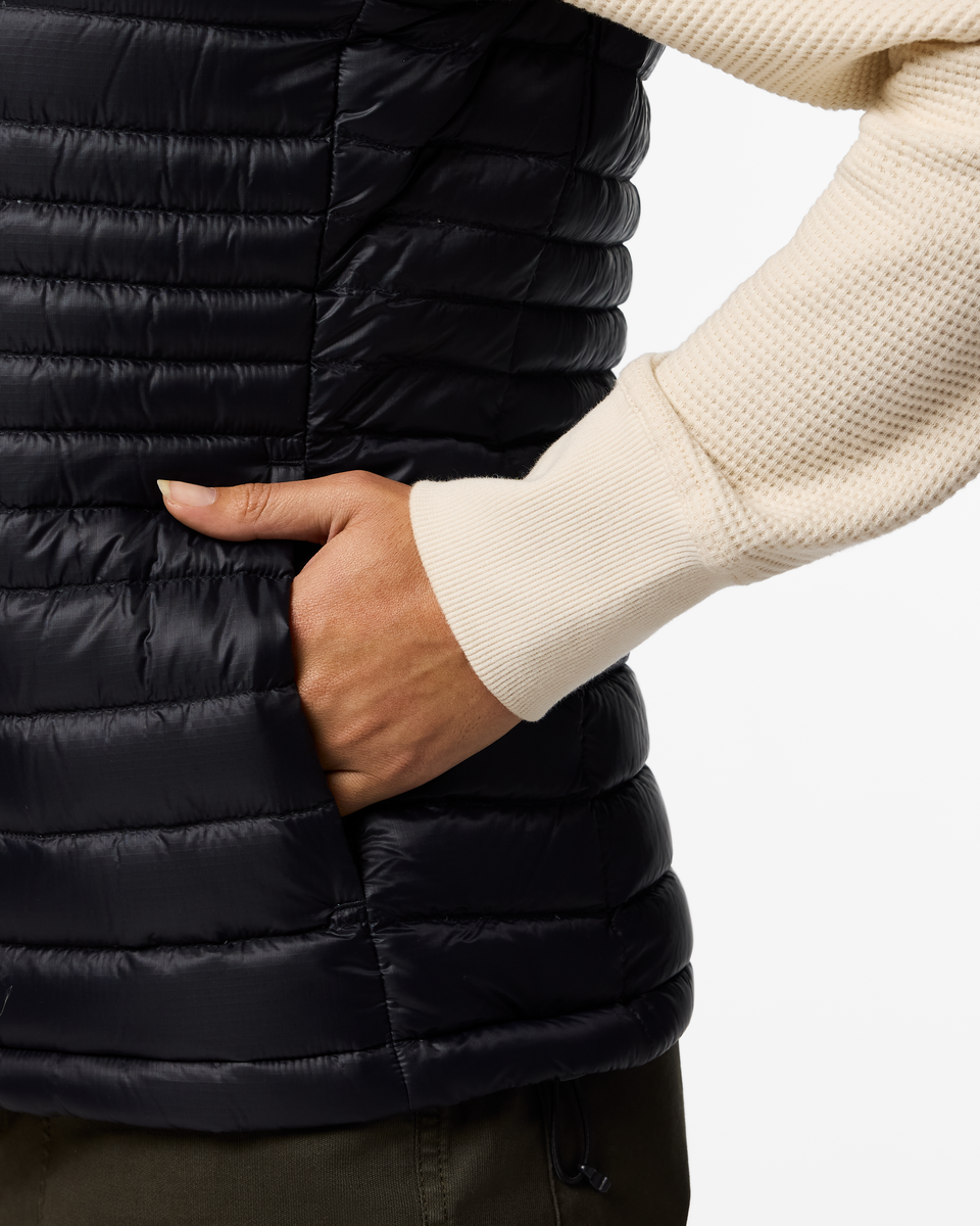 Fuego Down Vest - Women's, Cotopaxi Black, Model Kalu