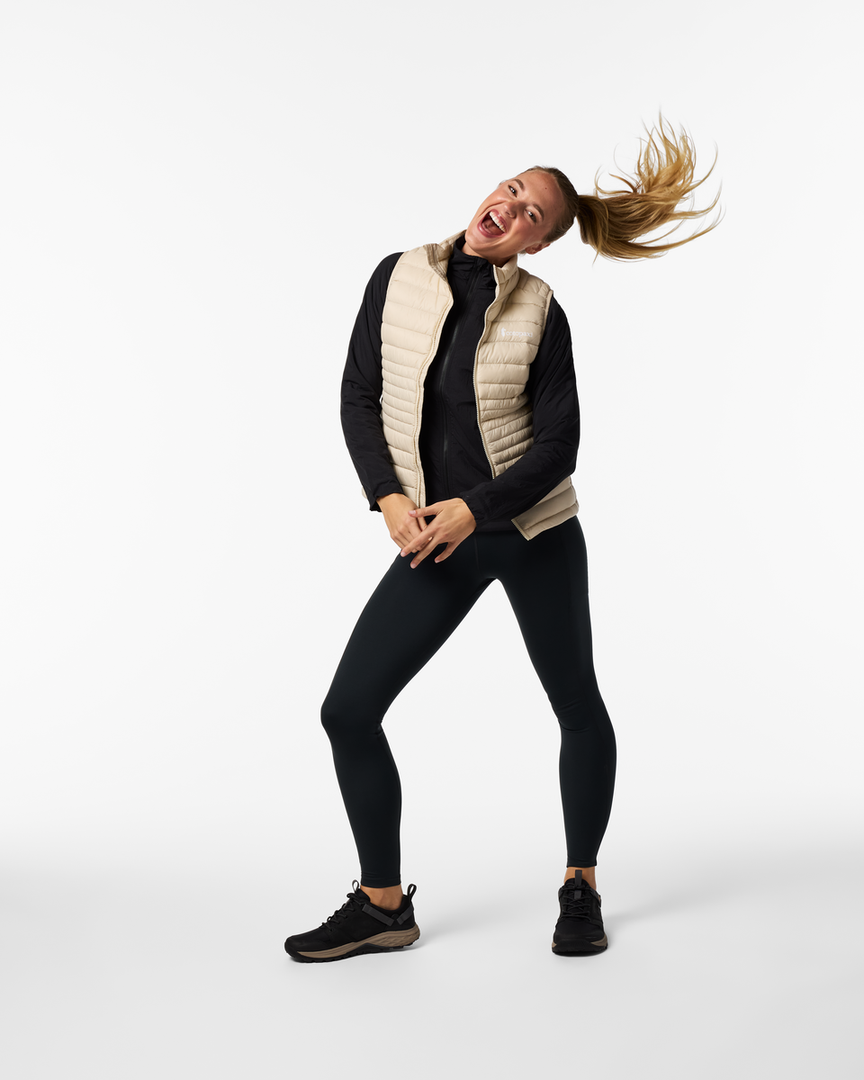 Fuego Down Vest - Women's, Cotopaxi Cream, Model Ellen