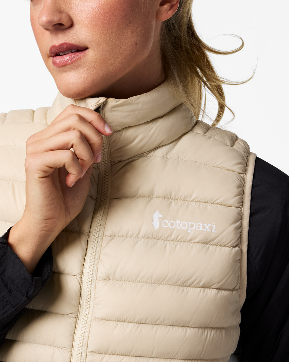 Fuego Down Vest - Women's, Cotopaxi Cream, Model Ellen