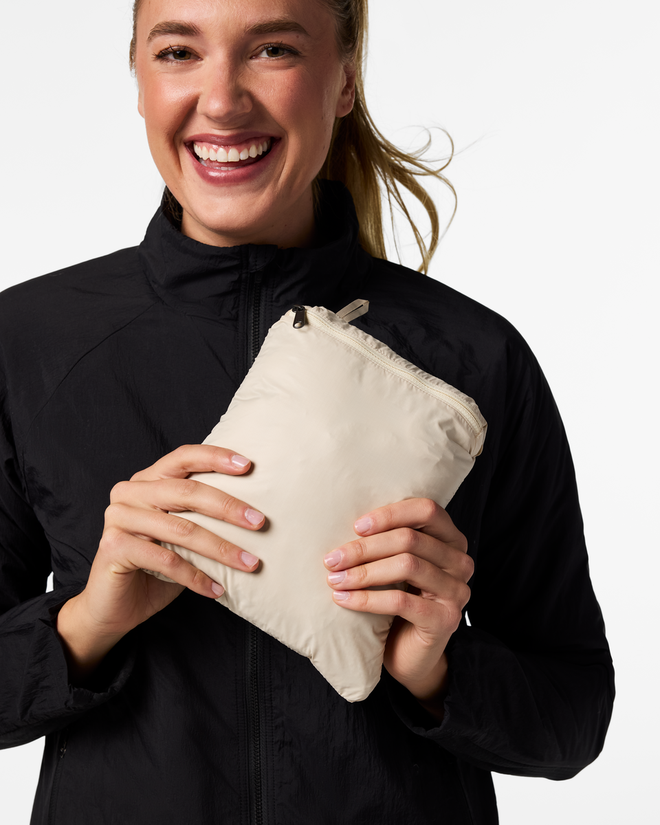 Fuego Down Vest - Women's, Cotopaxi Cream, Model Ellen