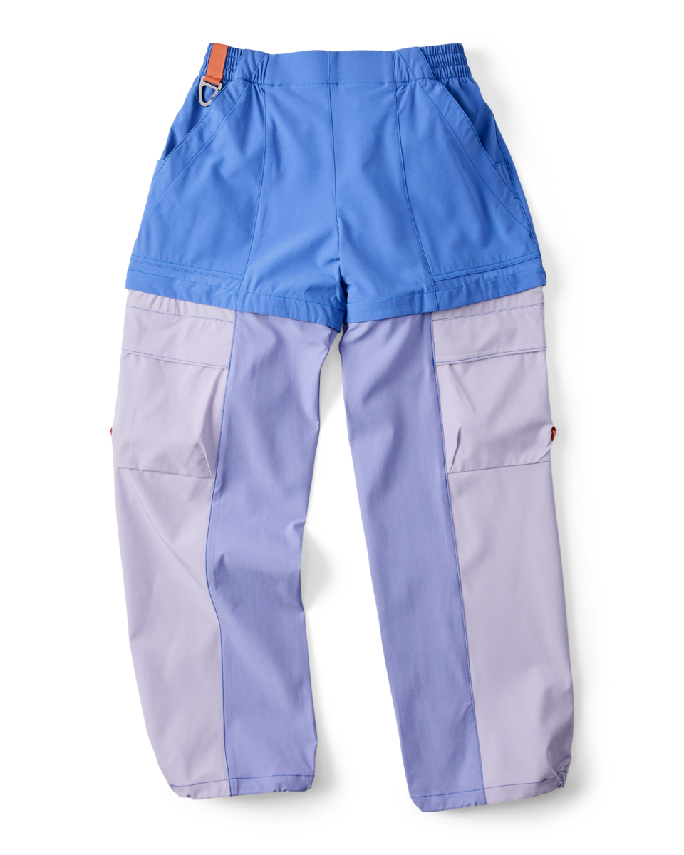 Losdos Zip-Off Pant - Women's, Azure/Aster