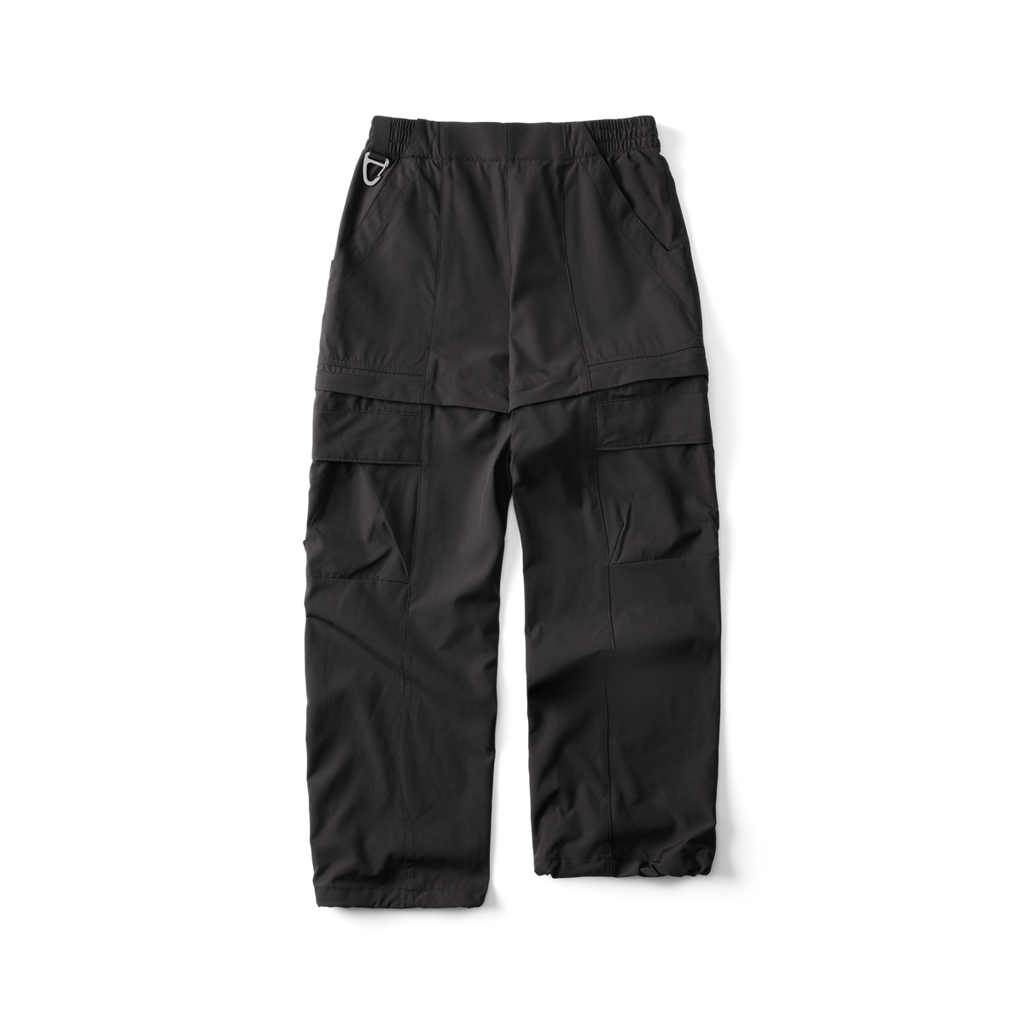 Losdos Zip-Off Pant - Women's, Cotopaxi Black, Detail, flatlay