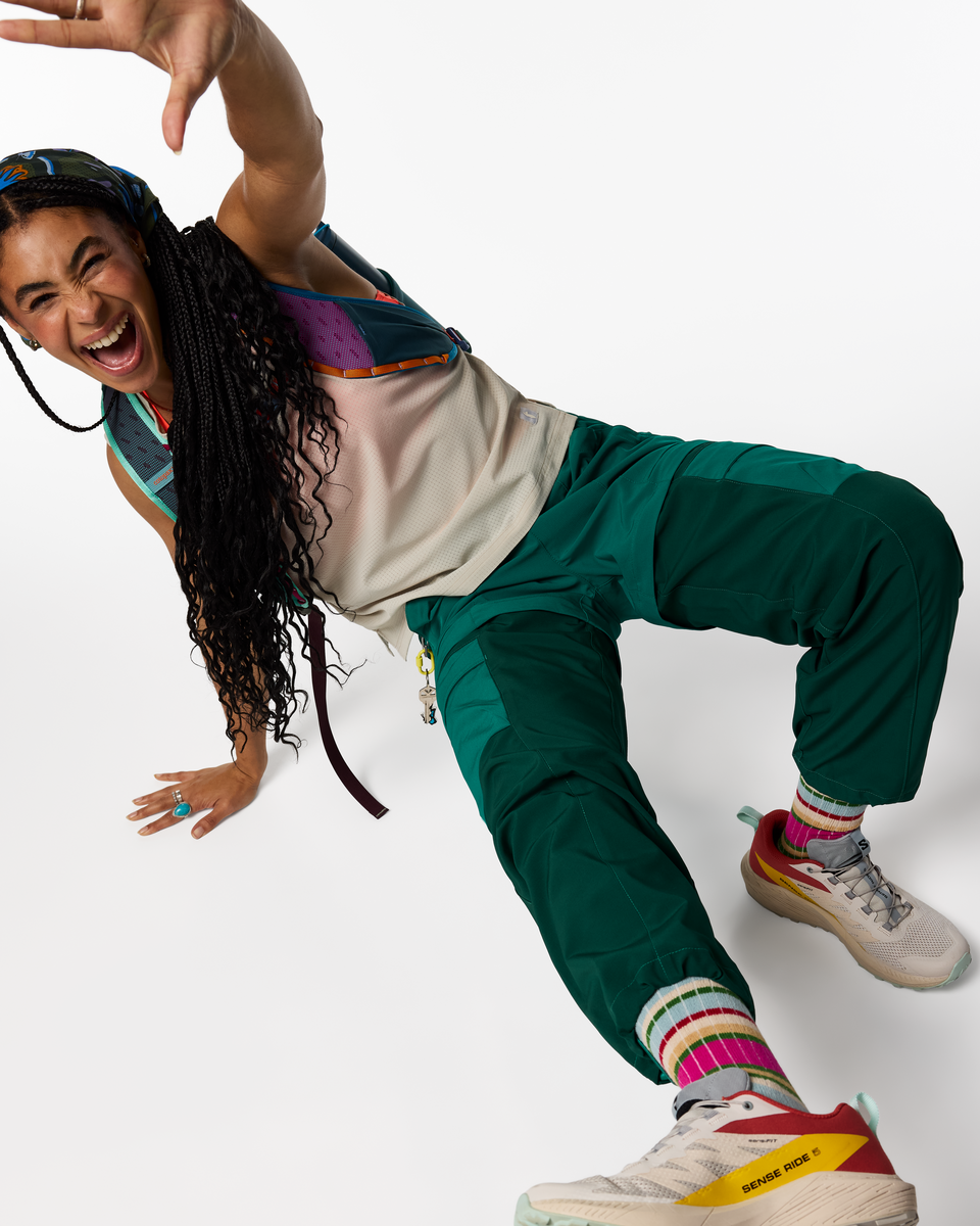 Losdos Zip-Off Pant - Women's, Malachite/Kale, Model Kalu