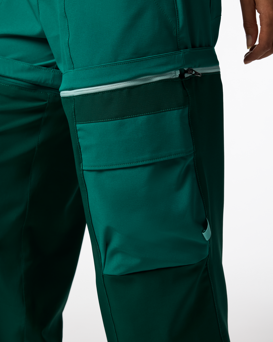 Losdos Zip-Off Pant - Women's, Malachite/Kale, Model Kalu