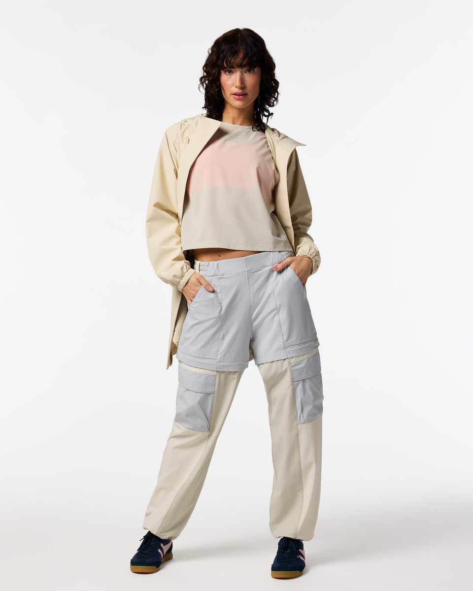Losdos Zip-Off Pant - Women's, Vapor/Mineral, Model Lola