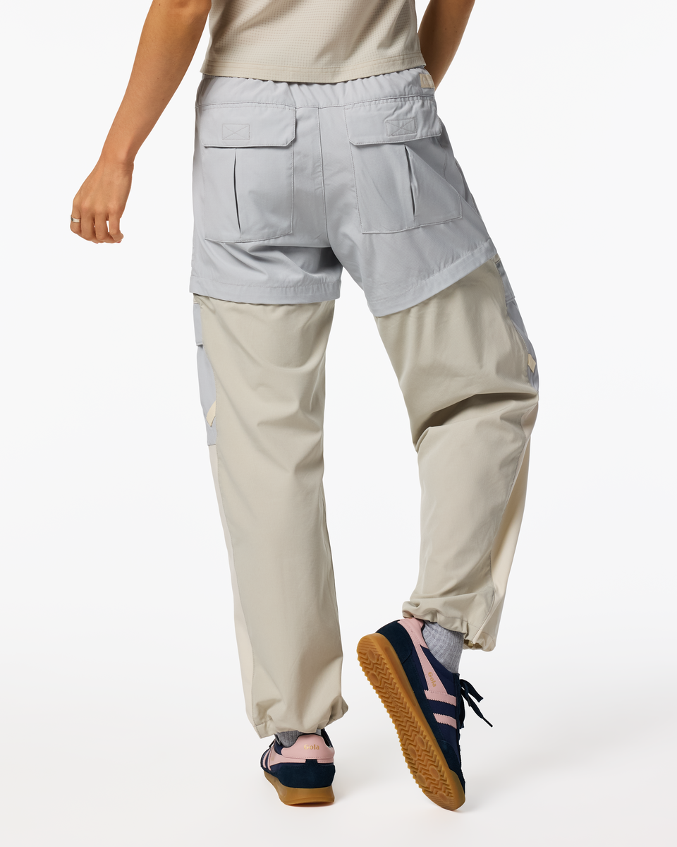 Losdos Zip-Off Pant - Women's, Vapor/Mineral, Model Lola