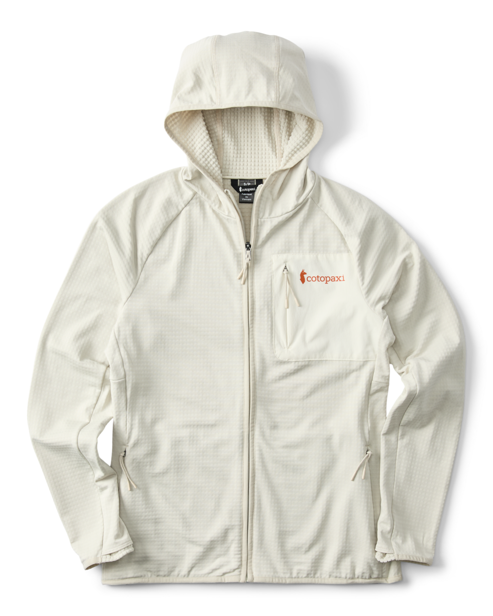 Otero Fleece Full-Zip Hooded Jacket - Women's, Mineral
