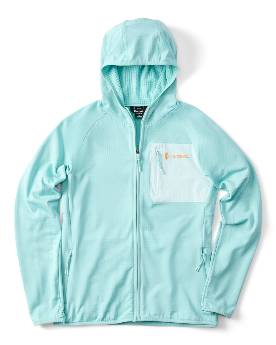 Otero Fleece Full-Zip Hooded Jacket - Women's, Tide Pool