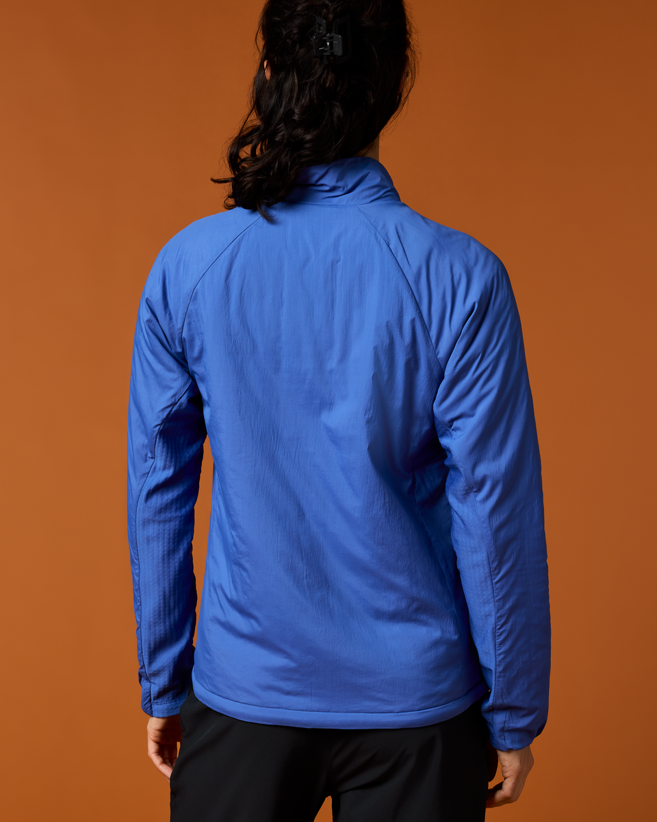 Pacaya 2.0 Insulated Jacket, Azure, Model Lola
