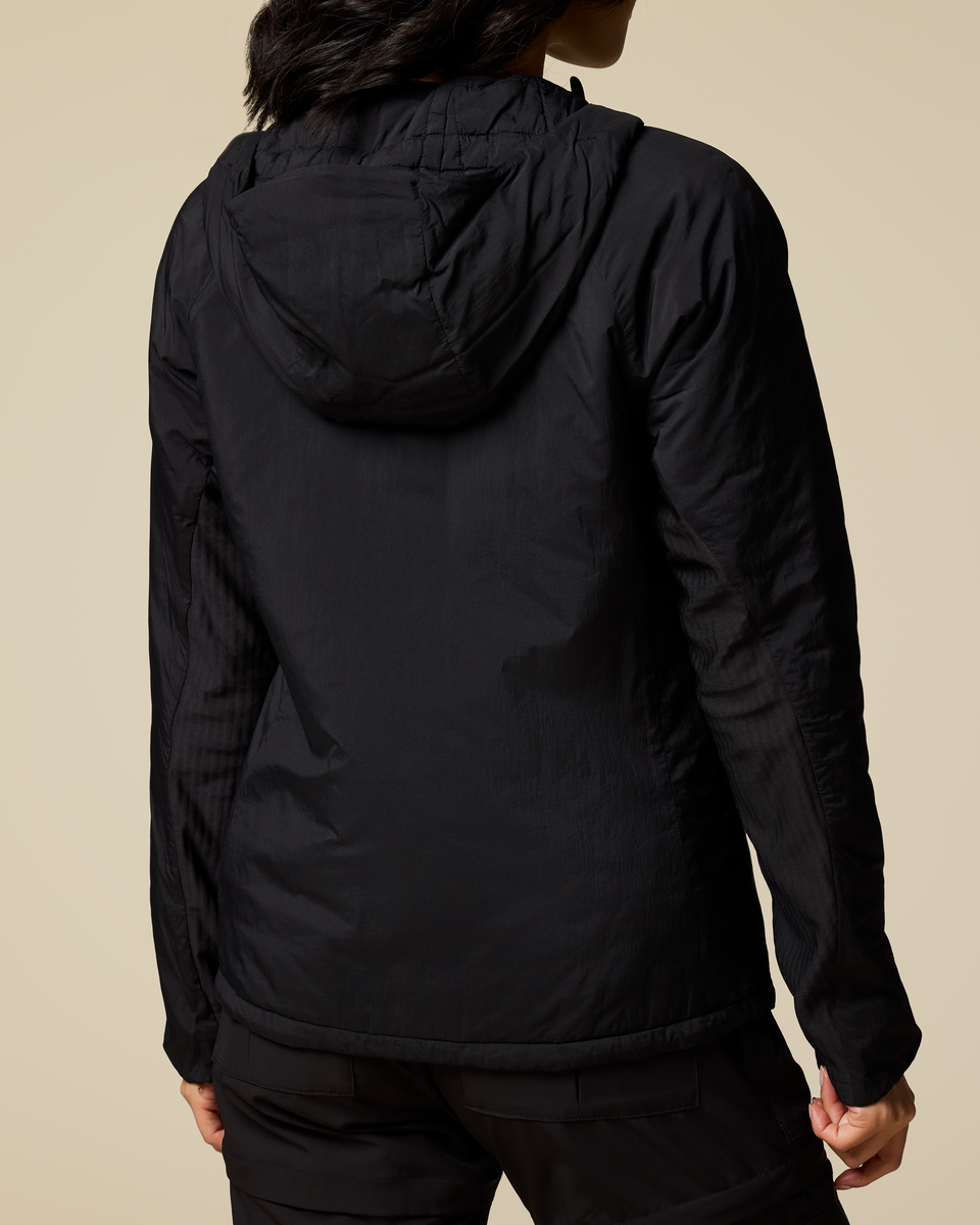 Pacaya 2.0 Insulated Hooded Jacket - Women's, Cotopaxi Black, Model Tiff