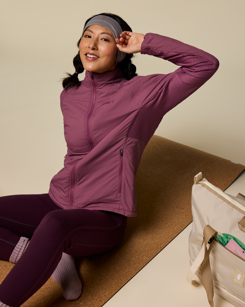 Pacaya 2.0 Insulated Jacket, Fig, Model Tiff