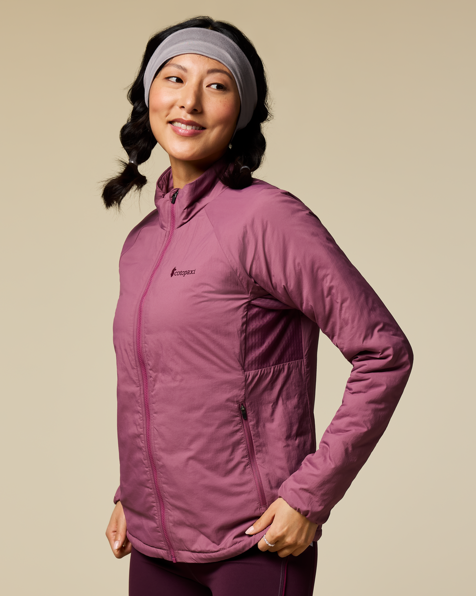Pacaya 2.0 Insulated Jacket, Fig, Model Tiff