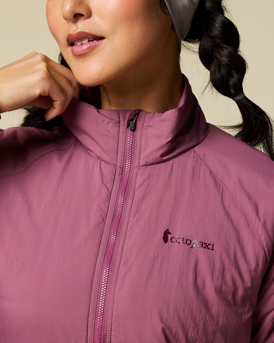 Pacaya 2.0 Insulated Jacket, Fig, Model Tiff