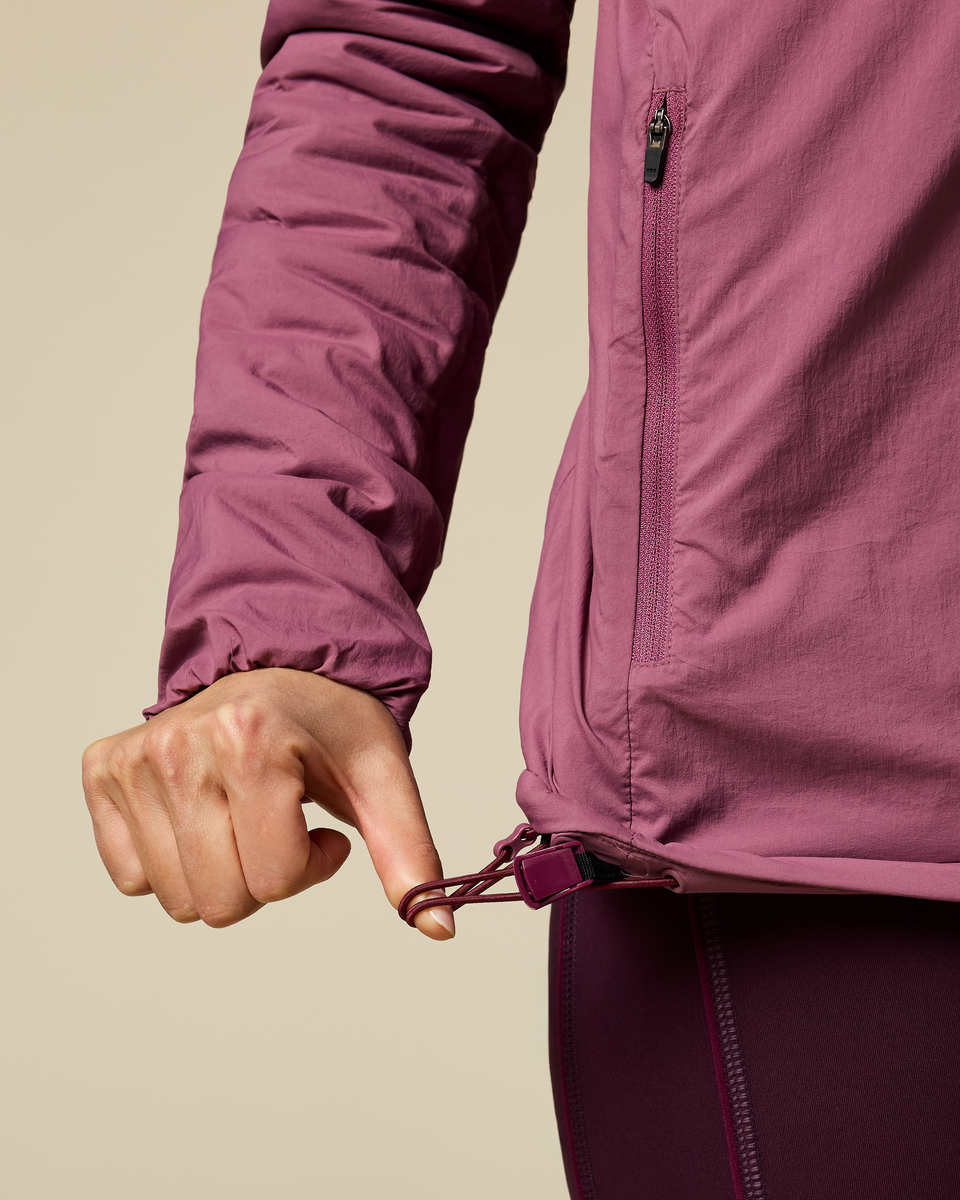 Pacaya 2.0 Insulated Jacket, Fig, Model Tiff