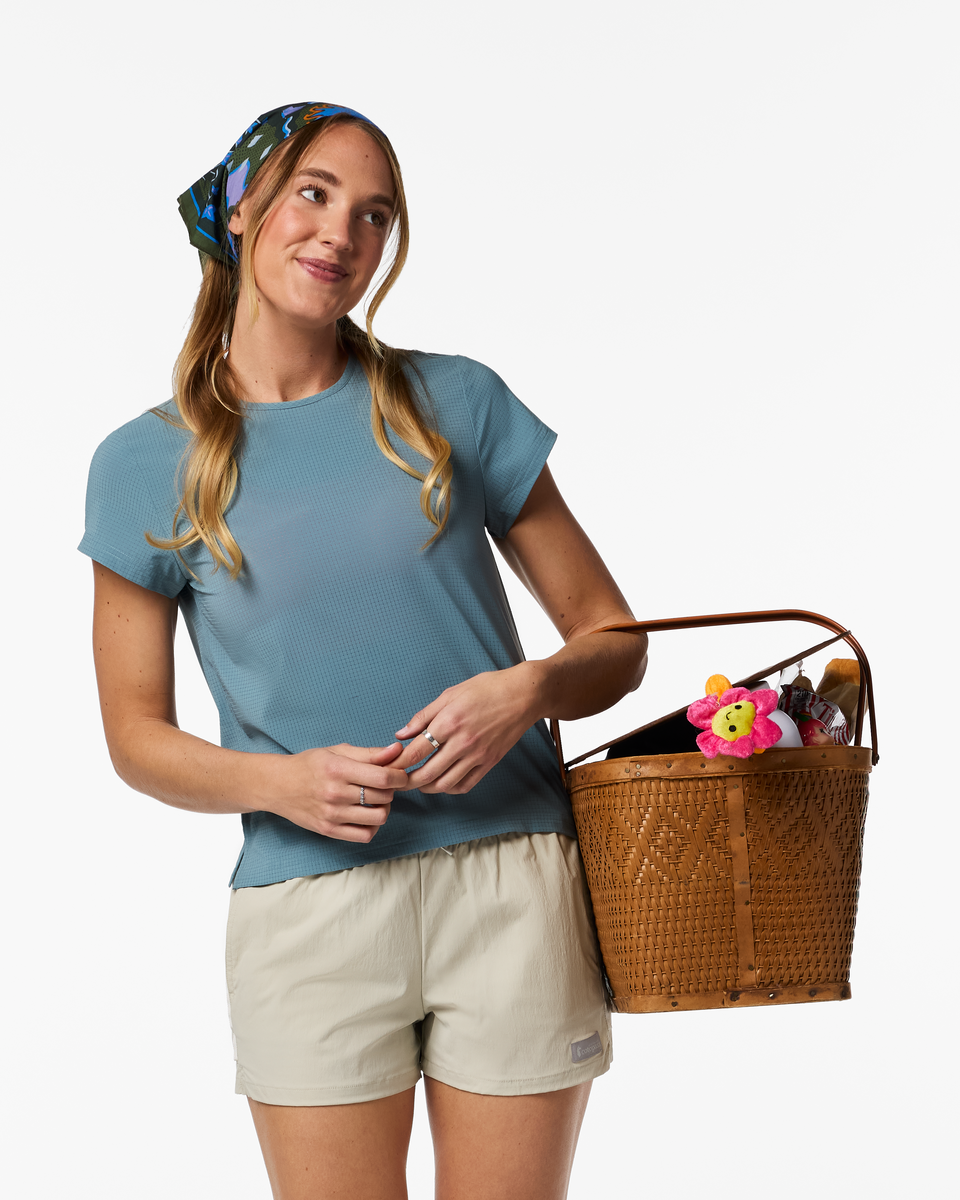 Pulso Tech T-Shirt - Women's, Everglade, Model Ellen
