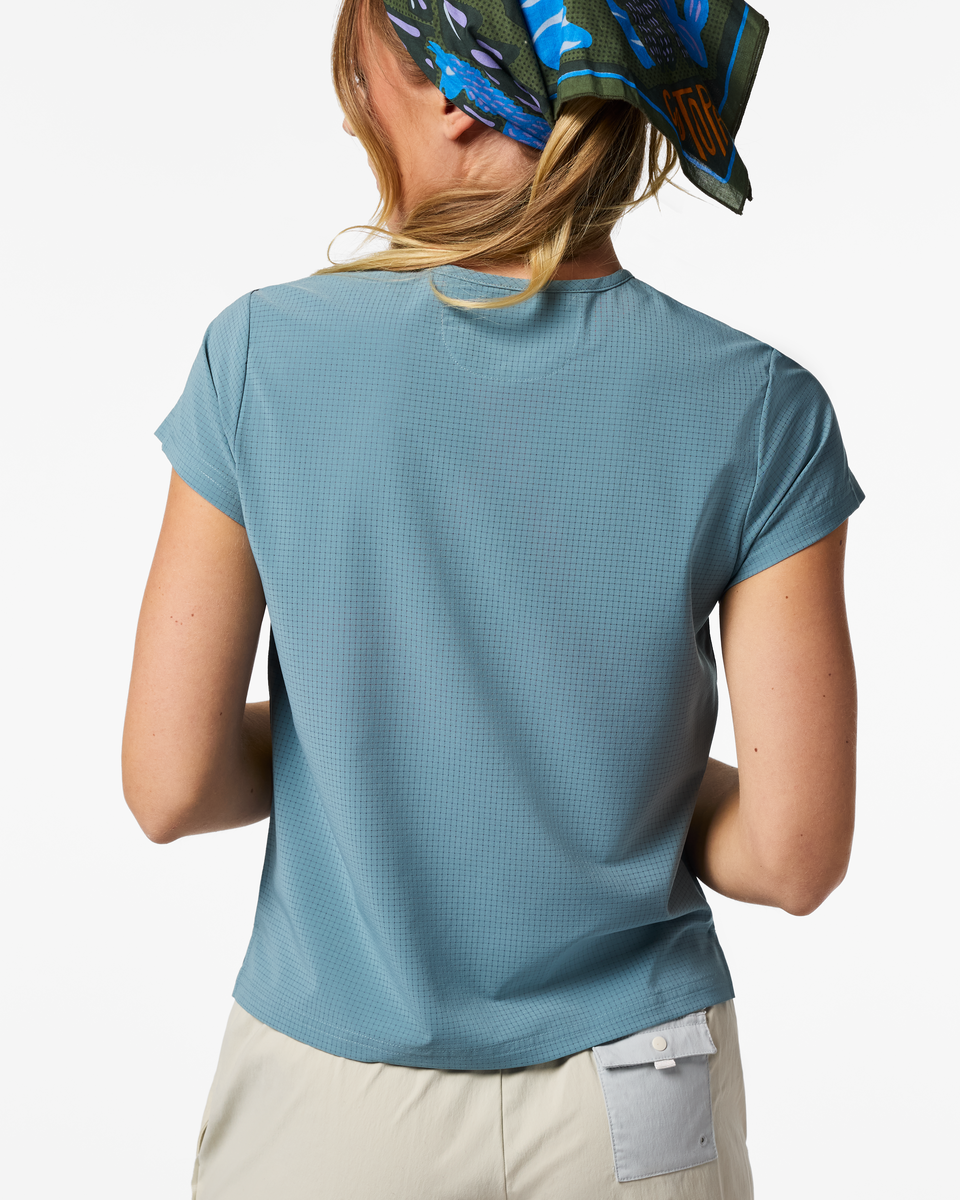 Pulso Tech T-Shirt - Women's, Everglade, Model Ellen