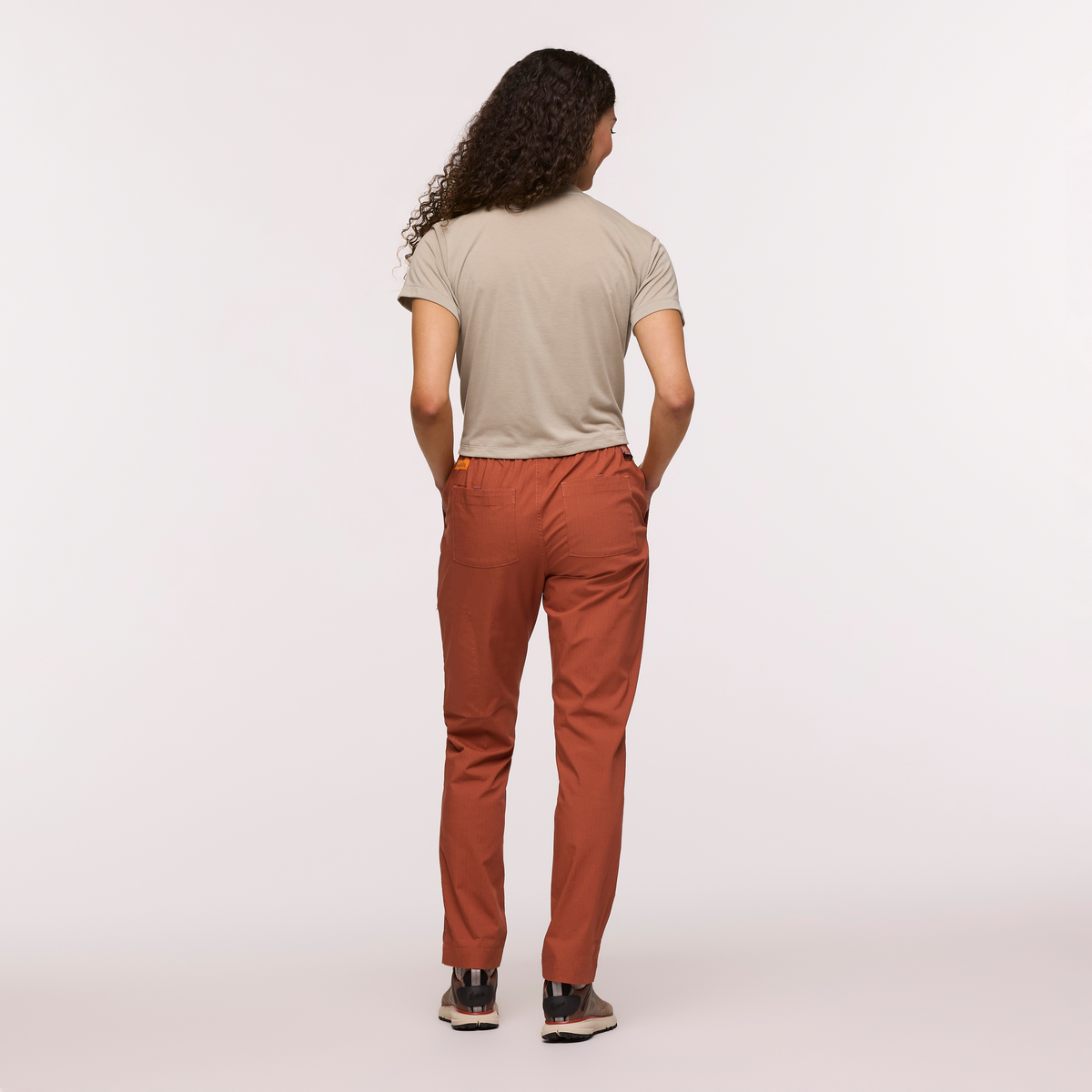 Salto Ripstop Pant - Women's, Faded Brick, Model London