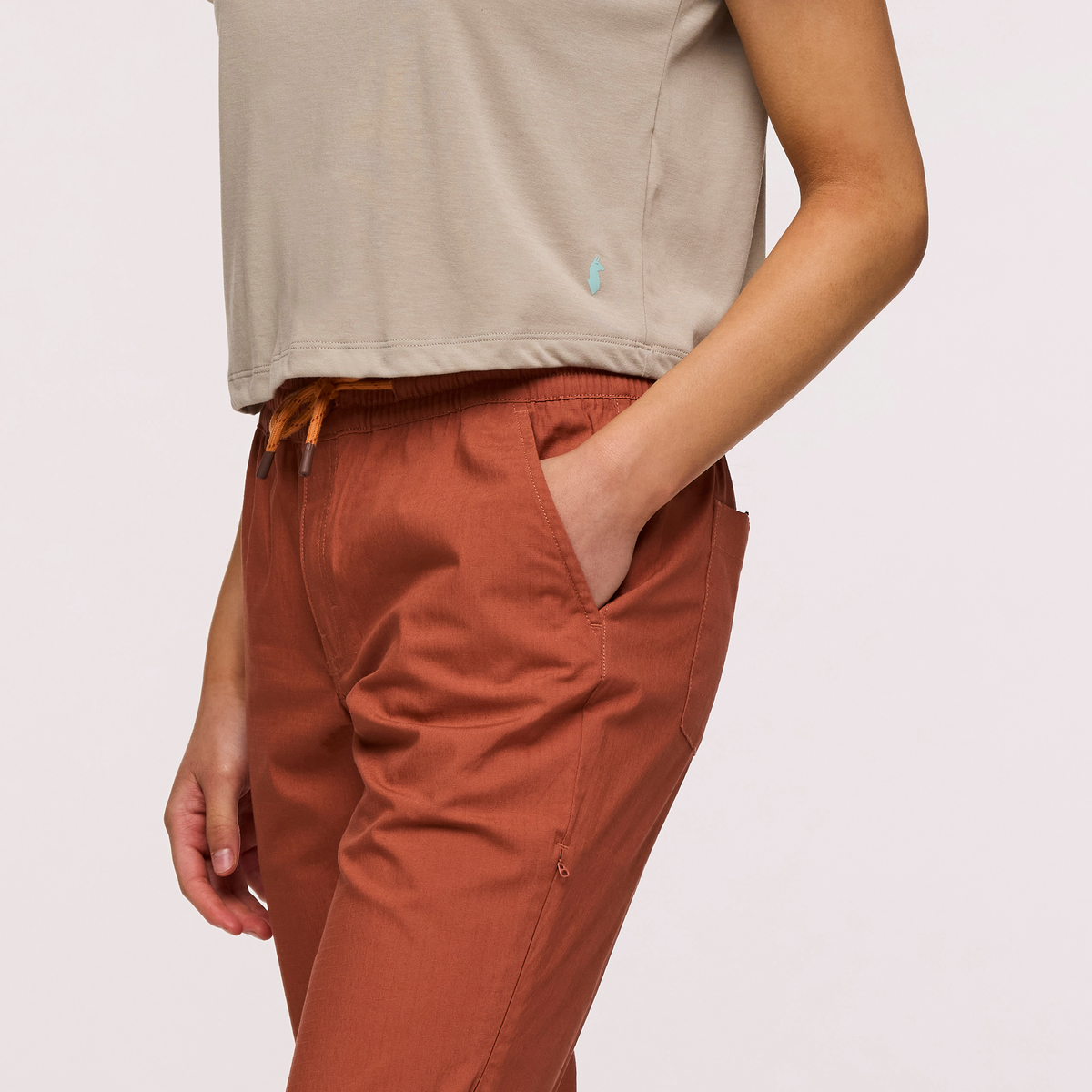 Salto Ripstop Pant - Women's, Faded Brick, Model London