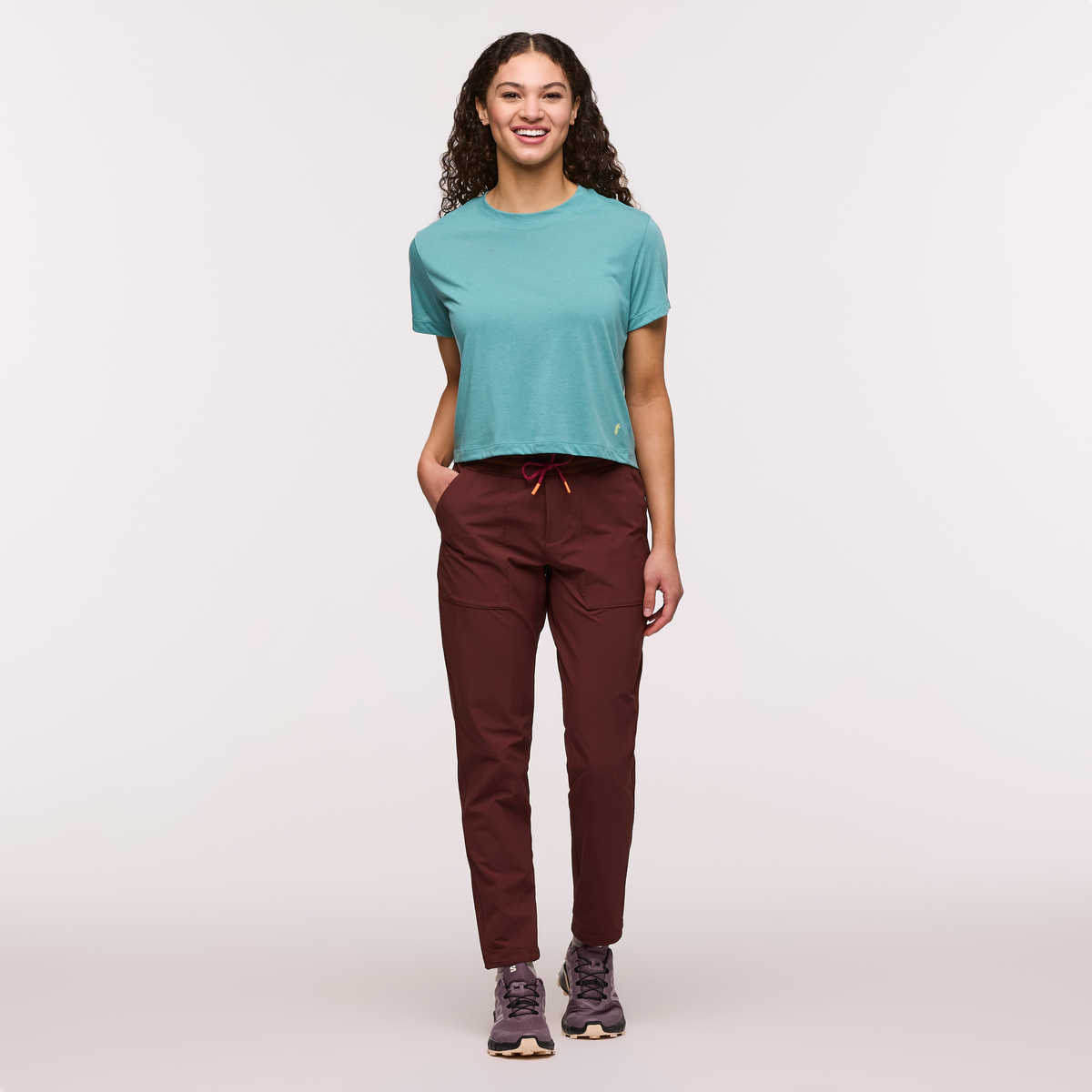 Subo Pant - Women's, Chestnut, Model London