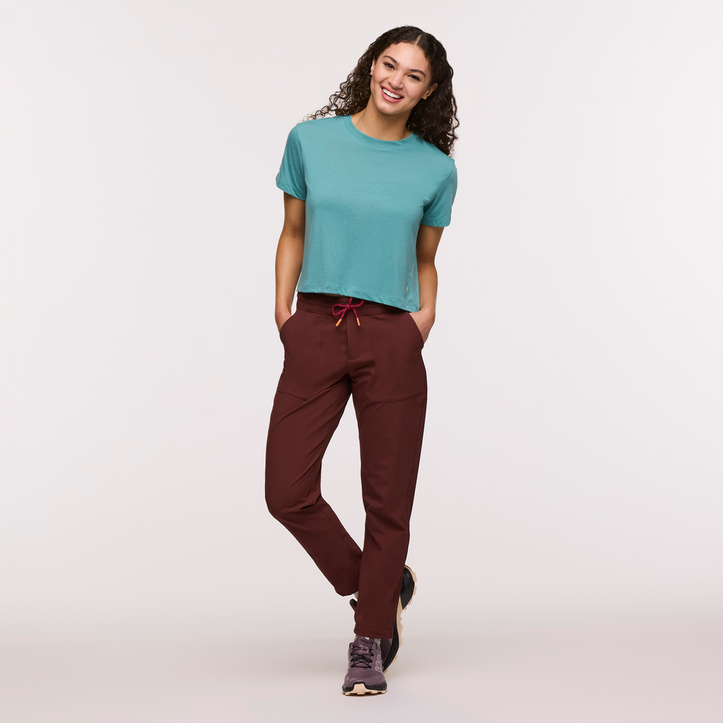 Subo Pant - Women's, Chestnut, Model London
