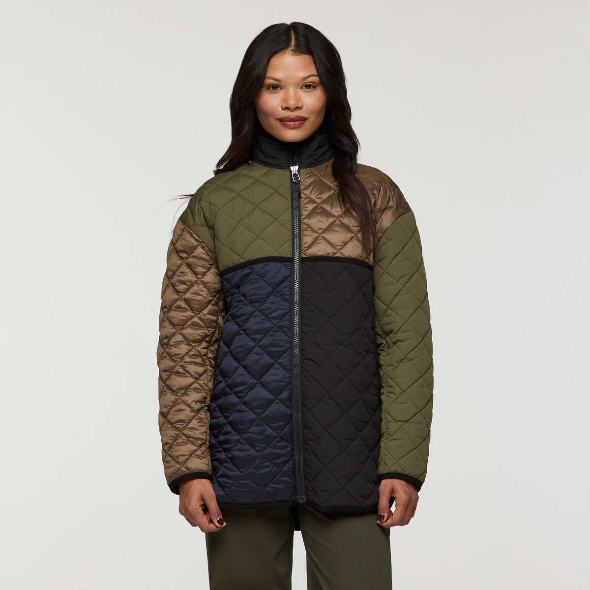 Contiguo City Jacket - Women's, Earth, Model Jade