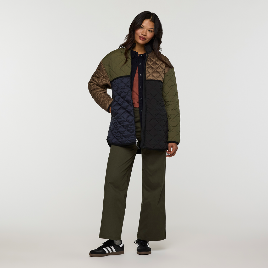 Contiguo City Jacket - Women's, Earth, Model Jade