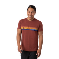 On The Horizon T-Shirt - Men's, Rust
