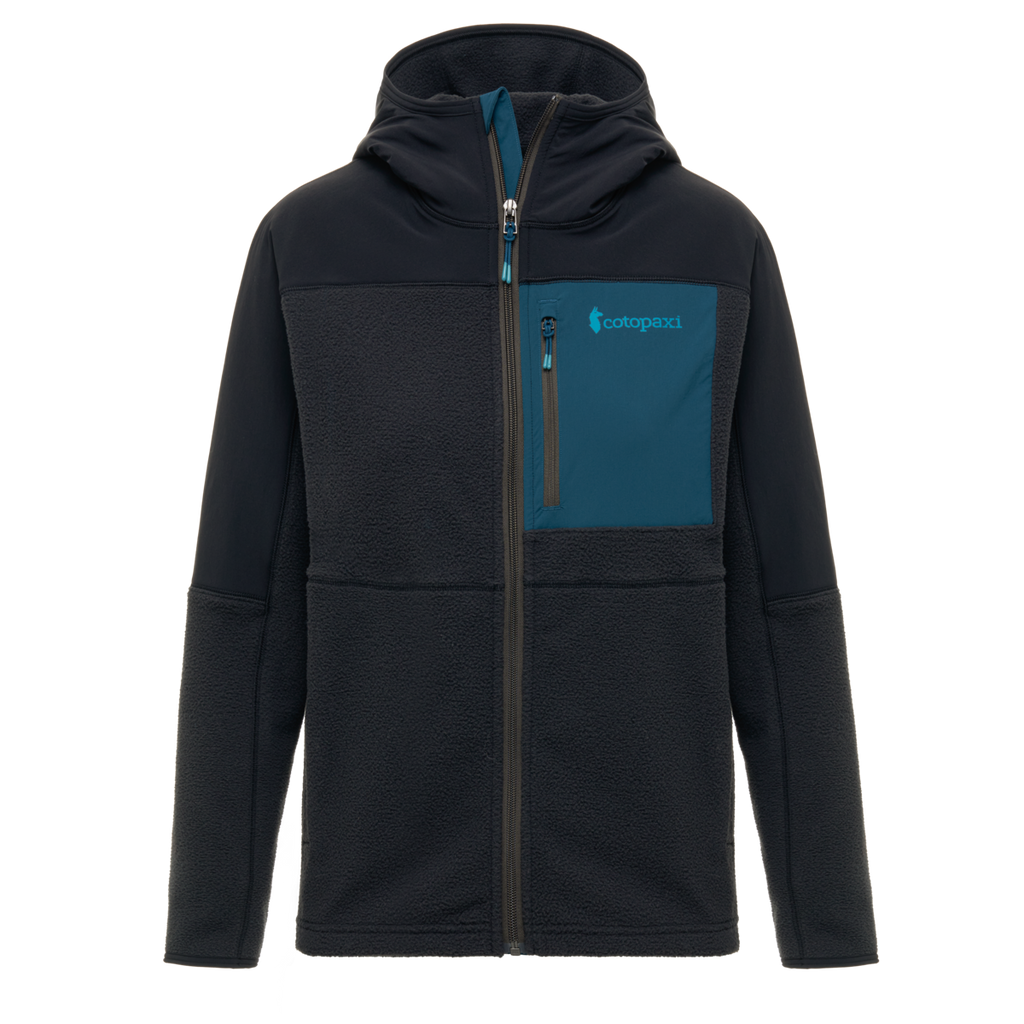 Abrazo Fleece Hooded Full-Zip Jacket - Women's, Black, Detail