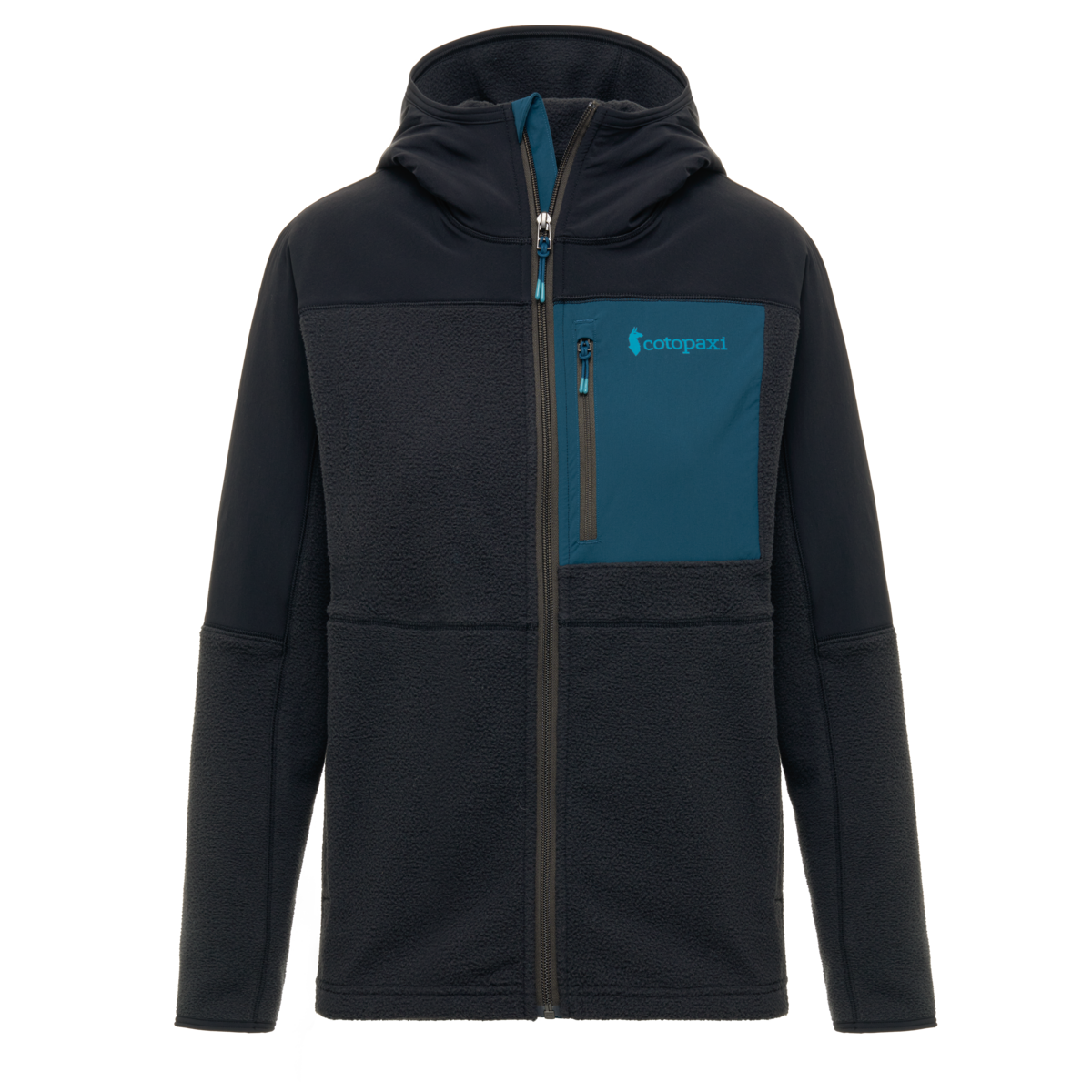 Abrazo Fleece Hooded Full-Zip Jacket - Women's, Black, Detail