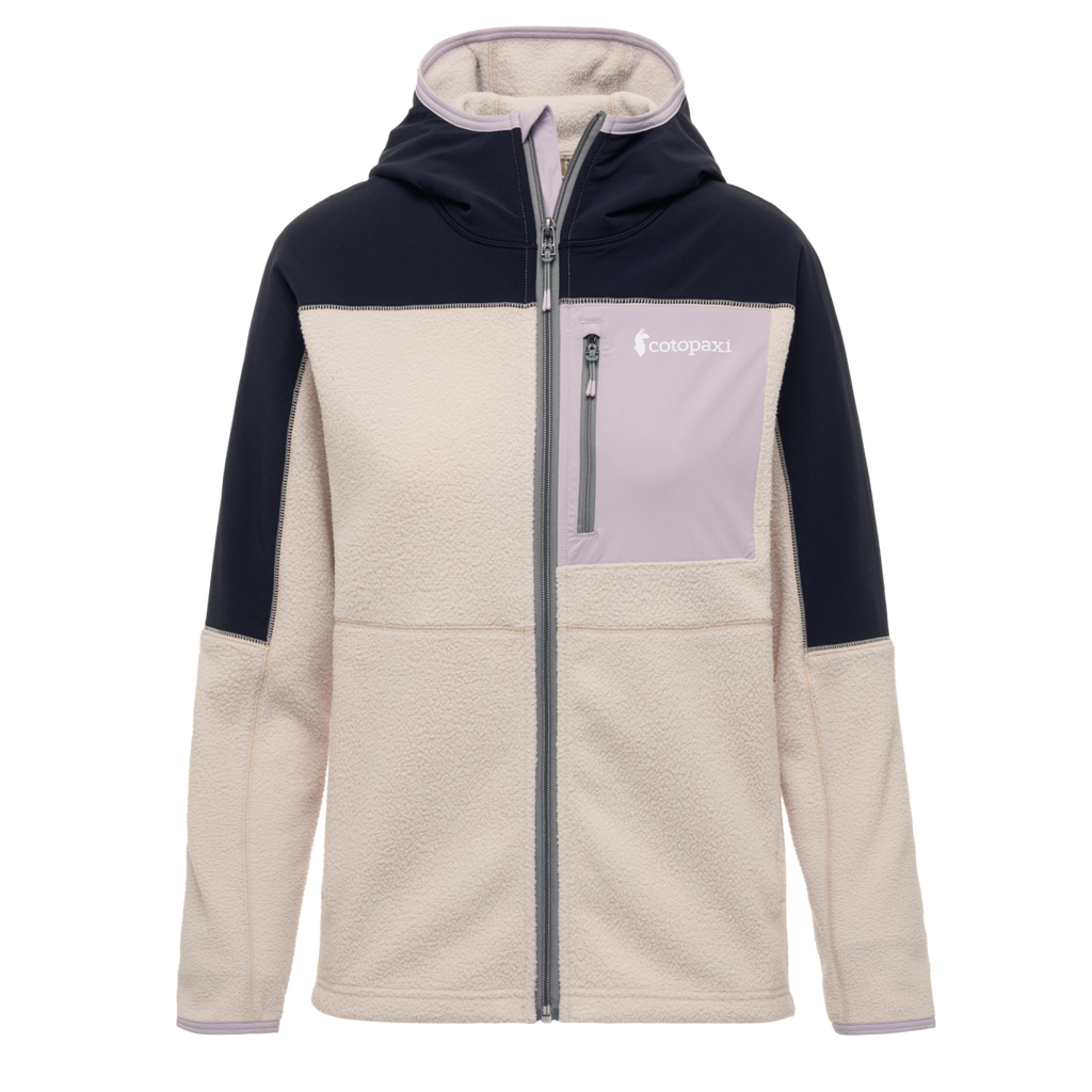 Abrazo Fleece Hooded Full-Zip Jacket - Women's, Black/Cream