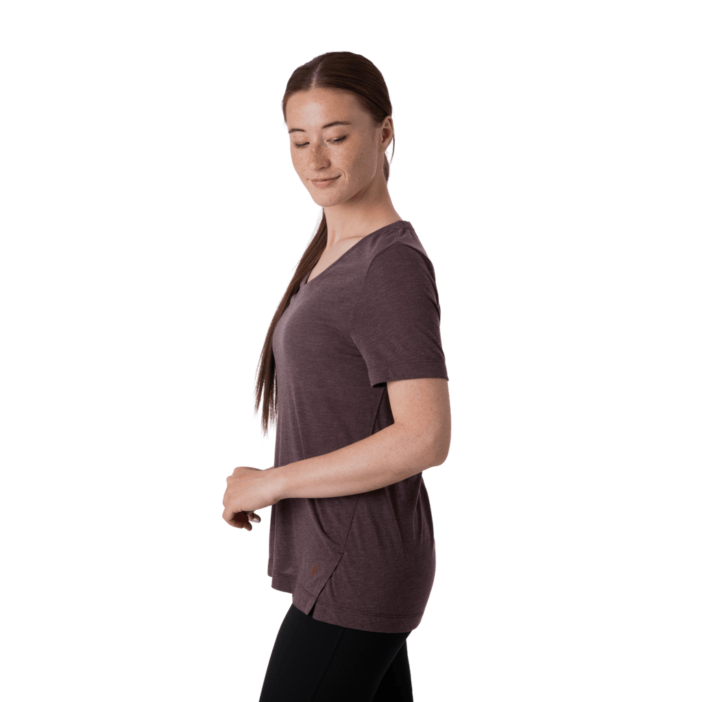 Paseo Travel T-Shirt - Women's, Black Iris