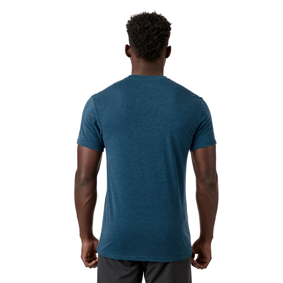 Paseo Travel Pocket T-Shirt - Men's, Indigo, Model Kirk