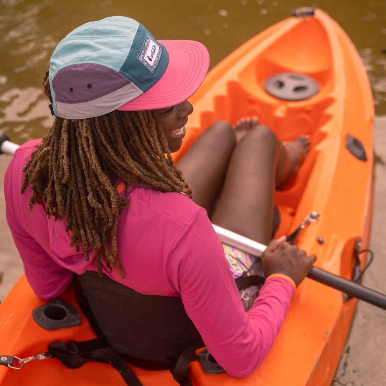 Altitude Tech 5-Panel Hat, Abyss/Sangria, Lifestyle