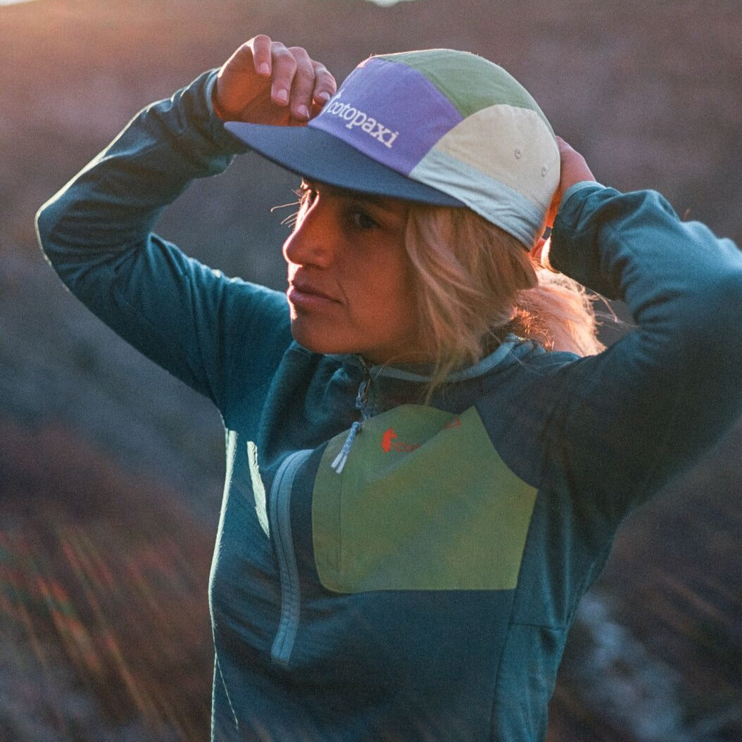 Cotopaxi Tech 5-Panel Hat, Detail