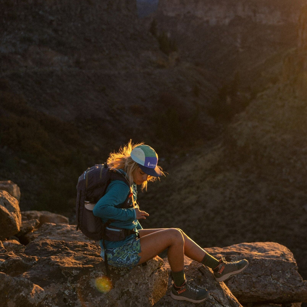 Cotopaxi Tech 5-Panel Hat, Detail