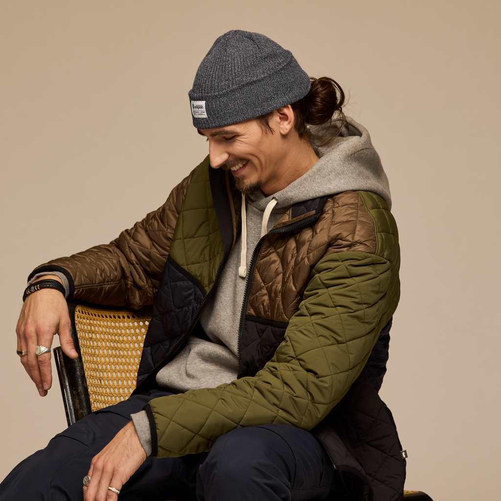 Contiguo City Jacket - Men's, Earth, Model Bailey