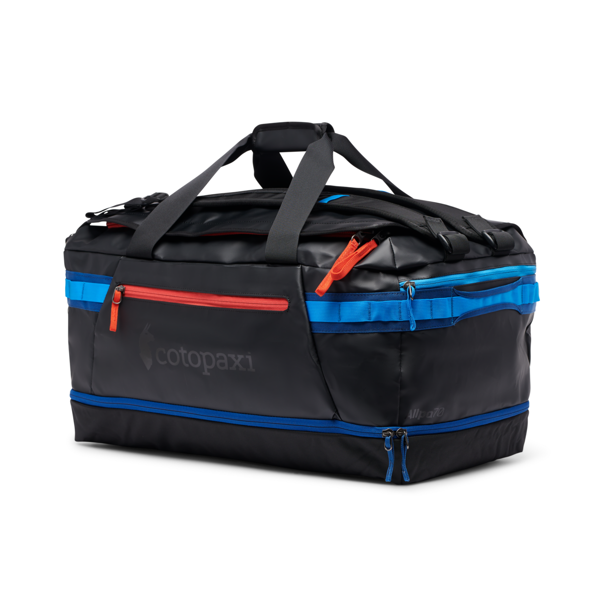 Allpa Duo 70L Duffel Bag, Black