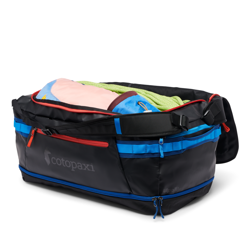 Allpa Duo 70L Duffel Bag, Black