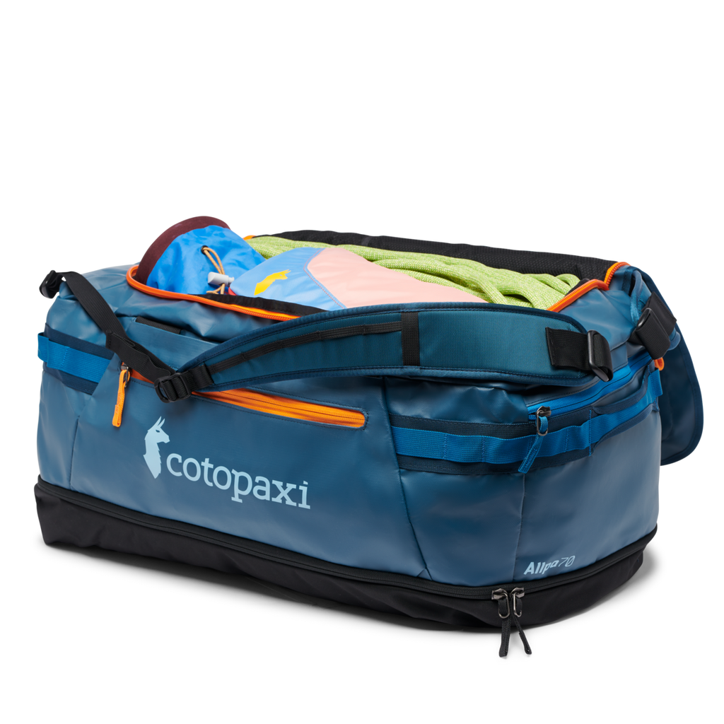 Allpa Duo 70L Duffel Bag, Indigo