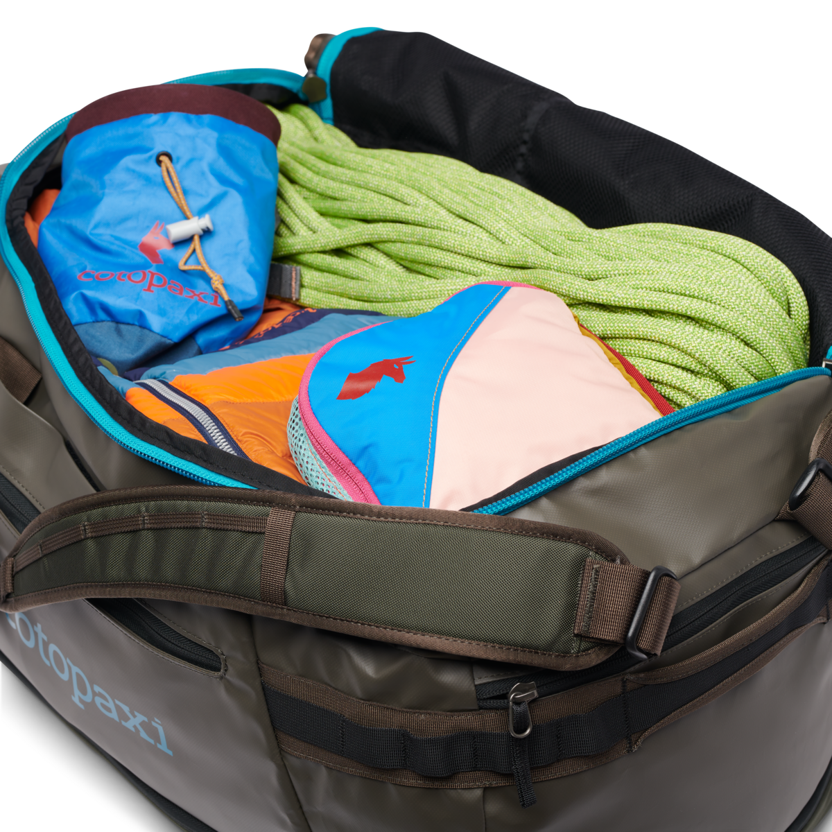 Allpa 70L Duffel Bag, Iron