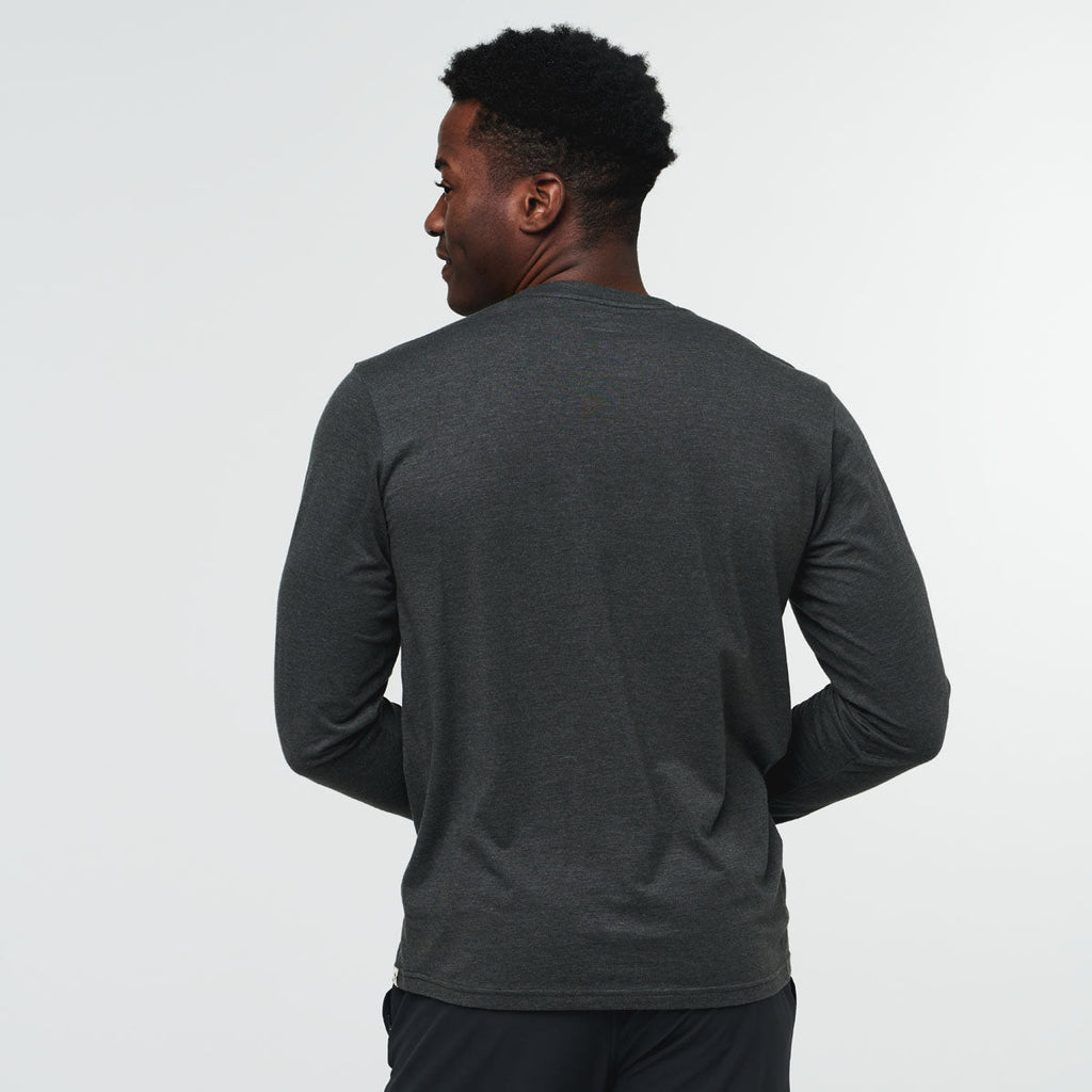 Do Good Long-Sleeve T-Shirt - Men's, Iron, Model Jeremy