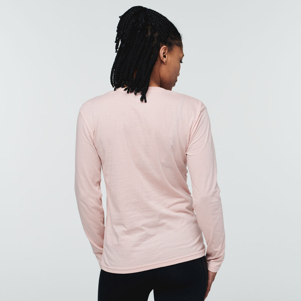 Do Good Long-Sleeve T-Shirt - Women's, Sand, Model Callie