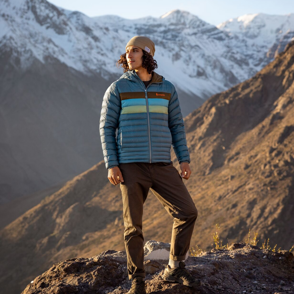 Fuego Hooded Down Jacket - Men's, Detail