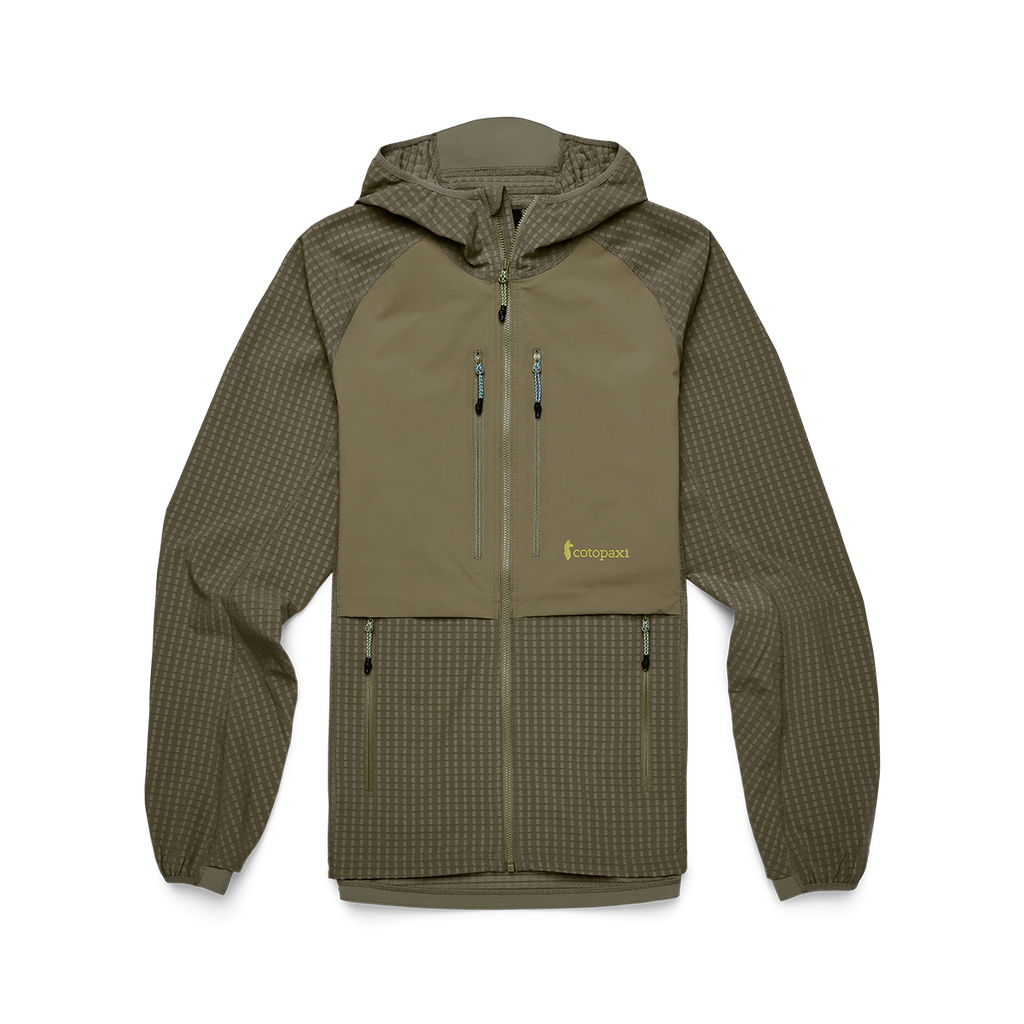Yermo Hooded Jacket - Men's, Moss, Detail