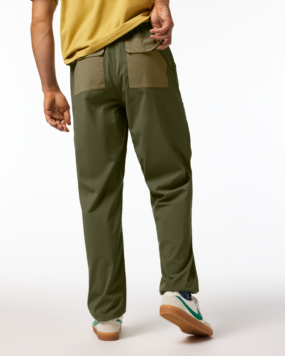 Coraje Tech Cargo Pant - Men's, Fatigue, Model Kellan