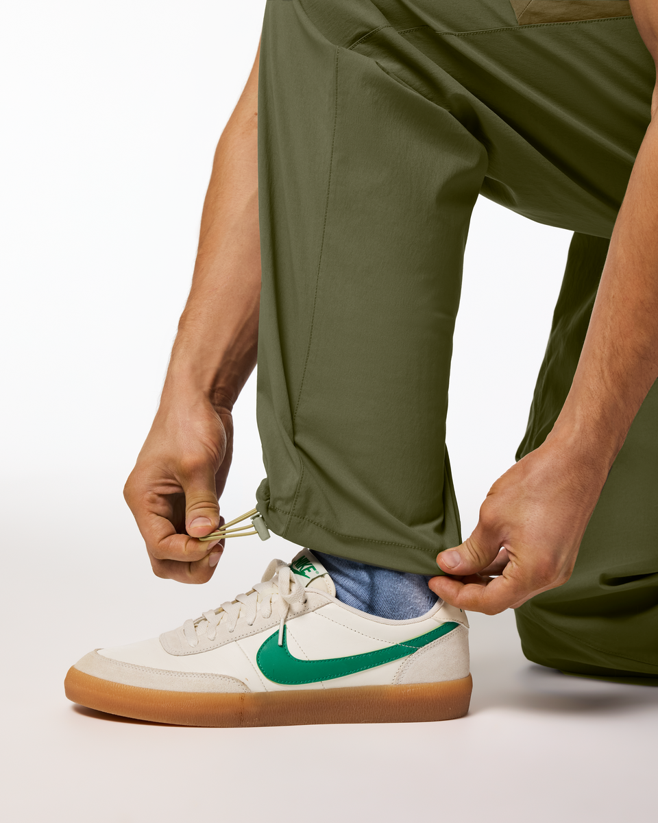 Coraje Tech Cargo Pant - Men's, Fatigue, Model Kellan
