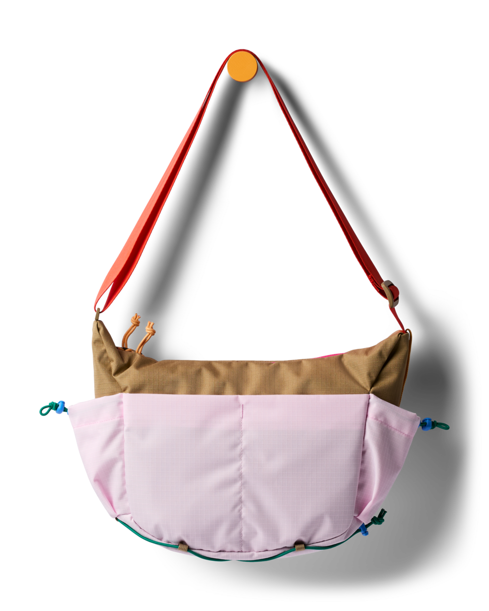 Cotopaxi X Free People 9L Shoulder Bag, Ginger/Powder Pink, Detail