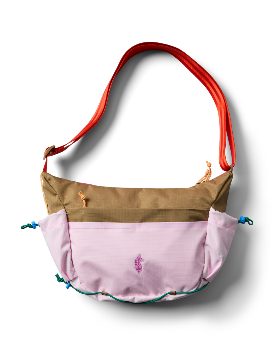Cotopaxi X Free People 9L Shoulder Bag, Ginger/Powder Pink, Detail